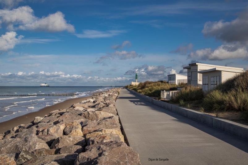Le Clos Des Oyats A Blériot-Plage Buitenkant foto